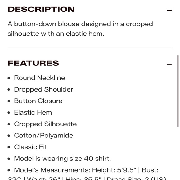 AVN Women's Kimono Shirt nwt - Picture 6 of 6